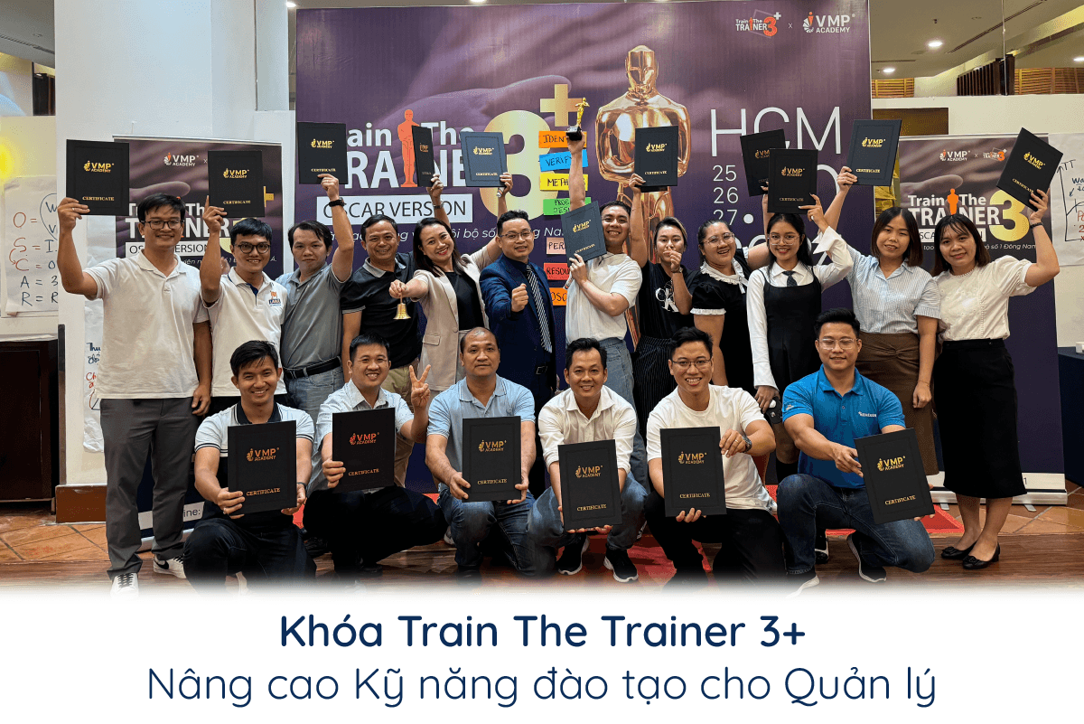 Khóa kỹ năng đào tạo Train The Trainer 3+. Khóa kỹ năng đào tạo Train The Trainer 3+.