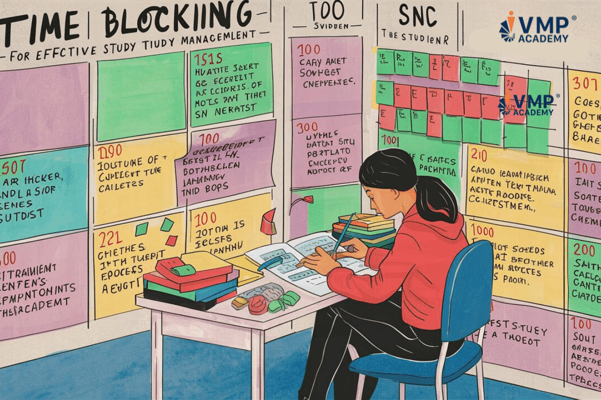 Phương pháp Time Blocking giúp bạn học tập hiệu quả.
