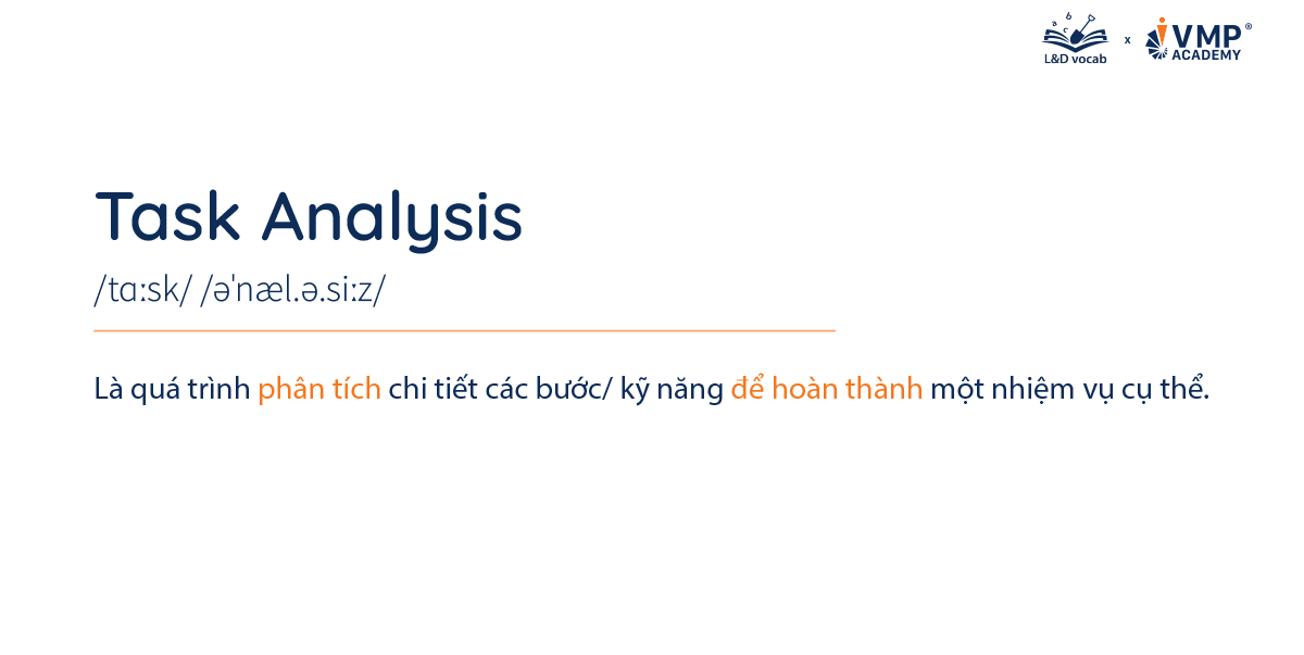 Task analysis là gì? Task analysis là gì?