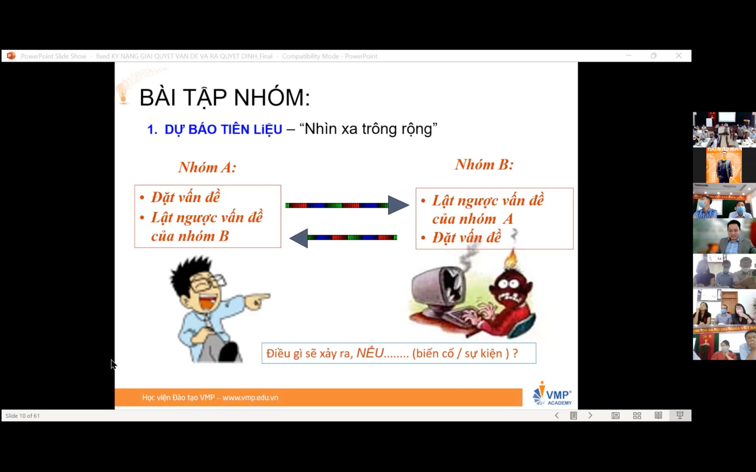 các anh chị khởi động trước khi vào bài học