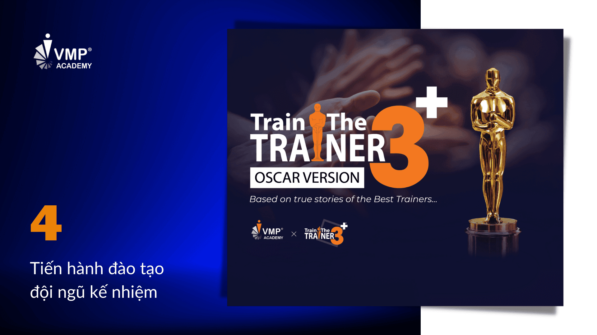 Bước 4 trong xây dựng succession plan là tiến hành đào tạo. Bước 4 trong xây dựng succession plan là tiến hành đào tạo.