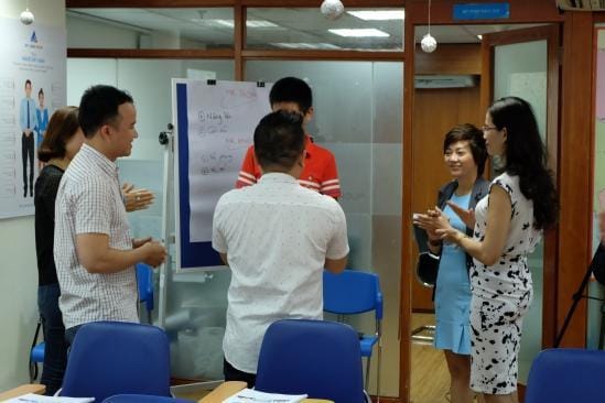 tổ chức khóa học tại doanh nghiệp 2