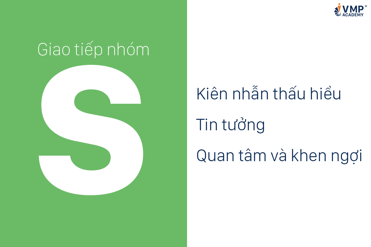 Ứng dụng mô hình DISC để giao tiếp với người nhóm S. Ứng dụng mô hình DISC để giao tiếp với người nhóm S.