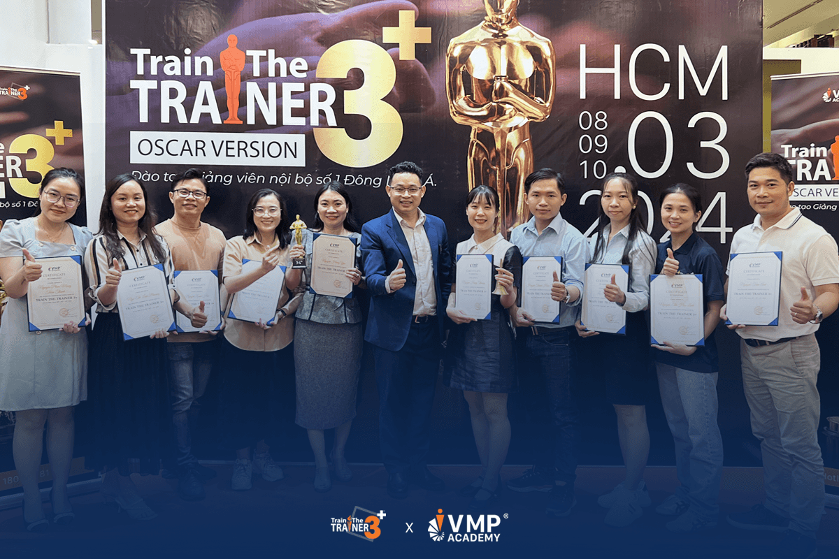 Khóa đào tạo kỹ năng dẫn giảng - Train The Trainer 3+