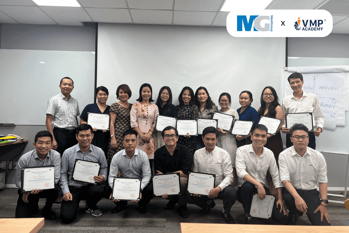 Khóa Customer Relation Management dành riêng cho Medi Group. Khóa Customer Relation Management dành riêng cho Medi Group.