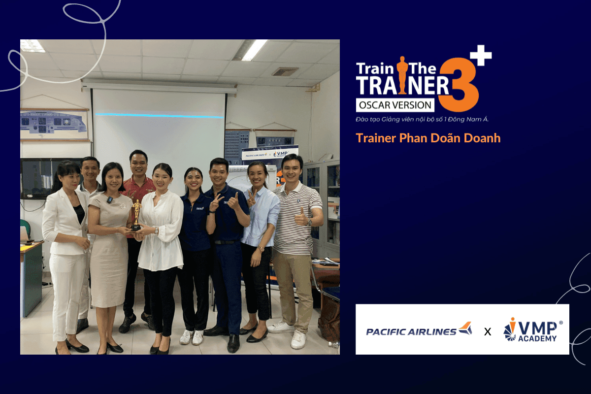 Đồng hành cùng Trainer Phan Doãn Doanh trong khóa học dành riêng cho Pacific Airlines. Đồng hành cùng Trainer Phan Doãn Doanh trong khóa học dành riêng cho Pacific Airlines.