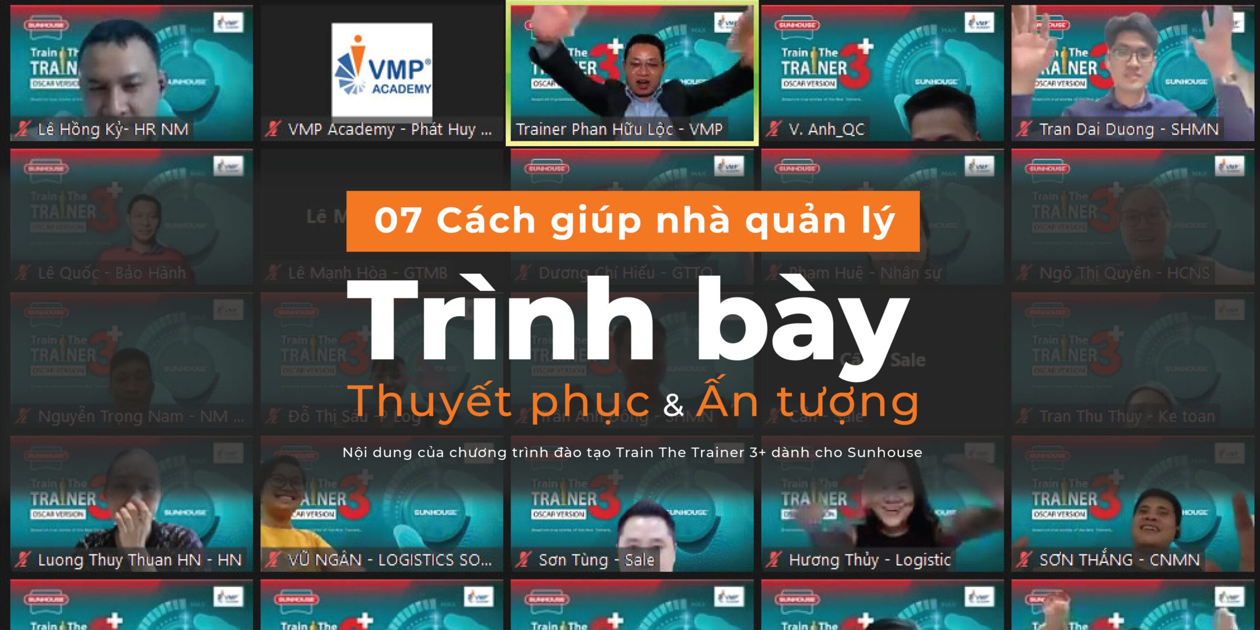 07 cách giúp nhà quản lý trình bày thuyết phục và ấn tượng. 07 cách giúp nhà quản lý trình bày thuyết phục và ấn tượng.