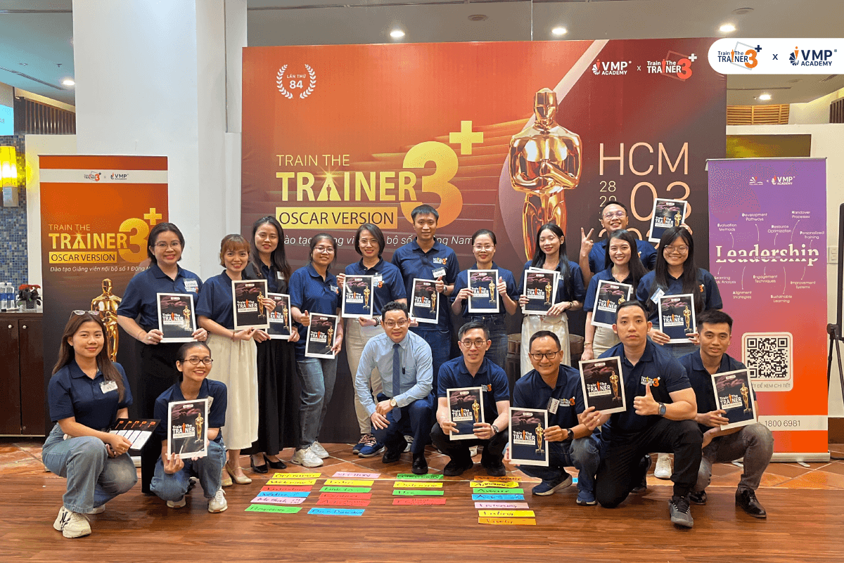 Khóa Train The Trainer 3+ sẽ giúp bạn trở thành Giảng viên nội bộ chuyên nghiệp.
