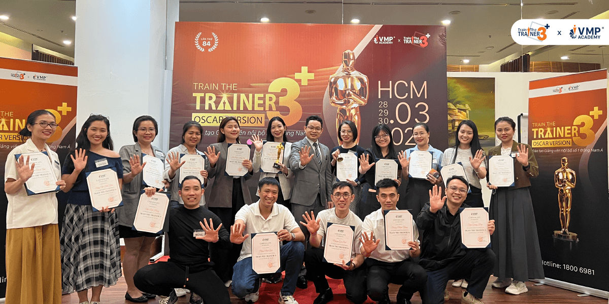 Khóa đào tạo kỹ năng dẫn giảng - Train The Trainer 3+. Khóa đào tạo kỹ năng dẫn giảng - Train The Trainer 3+.