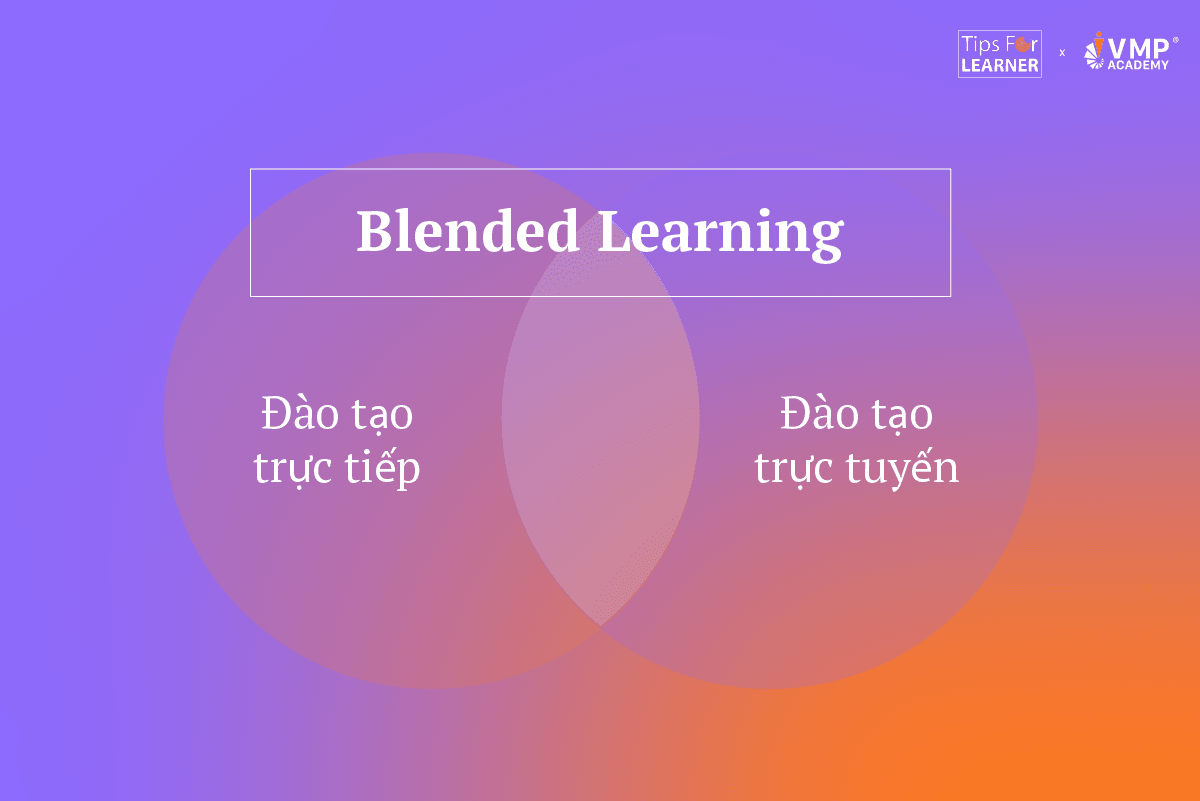 Blended Learning - Kết hợp giữa đào tạo trực tiếp và trực tuyến.