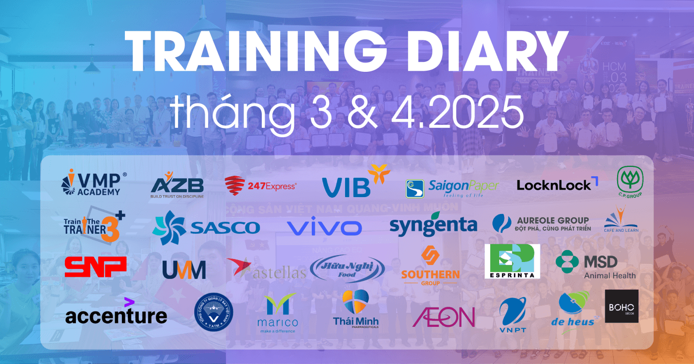 Training Diary tháng 03 & 04/2025.