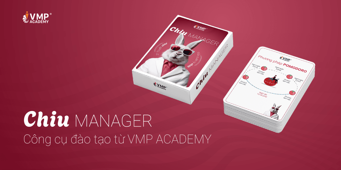 Công cụ đào tạo do VMP phát hành - Bộ bài chiu manager.